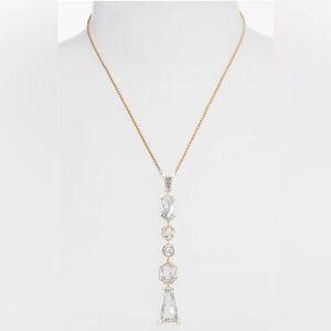 NWT Kendra Scott Gracelynn Crystal Y-Necklace